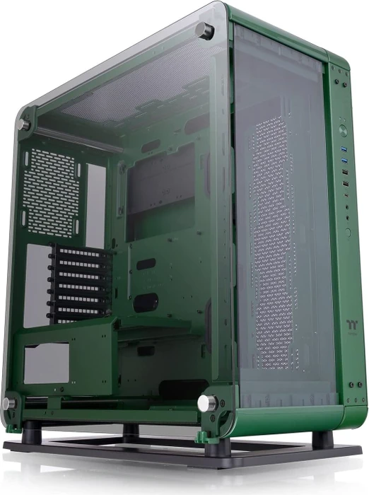 Thermaltake Core P6 TG Racing Green, Glasfenster