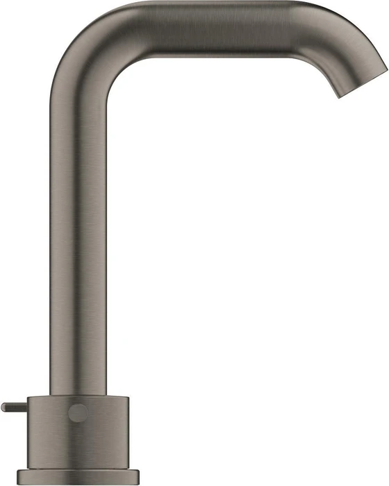 Grohe Essence 3-Loch Waschbeckenarmatur 1/2" M-Size mit Ablauffernbedienung hard graphite gebürstet