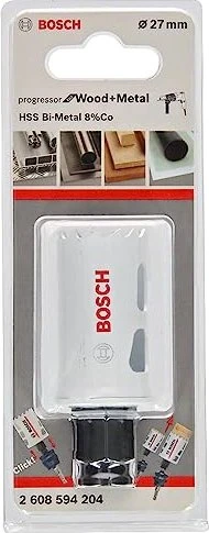 Bosch Professional BiM Progressor for Wood and Metal Lochsäge, 27mm, 1 Stück