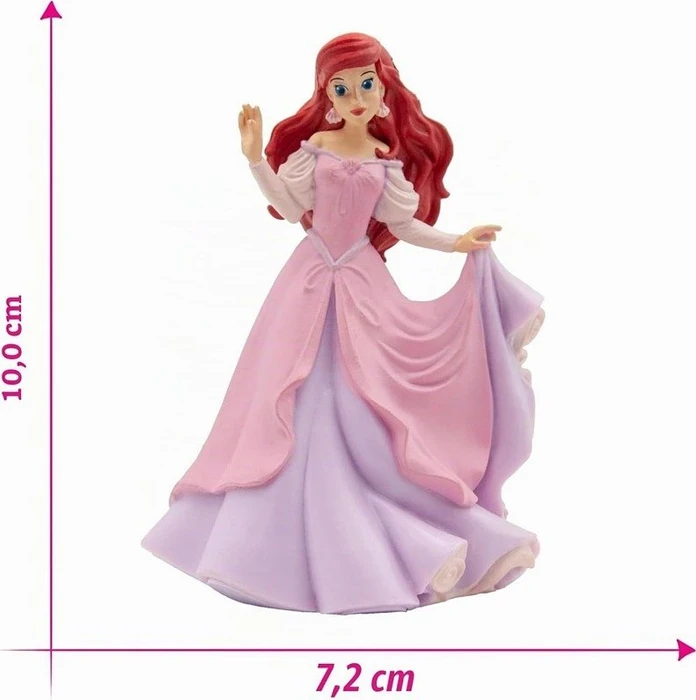 Bullyland Comic World - Prinzessinnen - Arielle im rosa Kleid