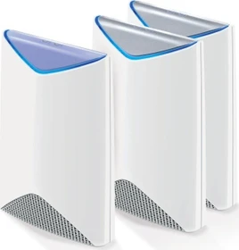 Netgear Orbi Pro SRK60, AC3000, Router und 2x Repeater Set, 3er-Bundle (SRK60B03-100EUS)