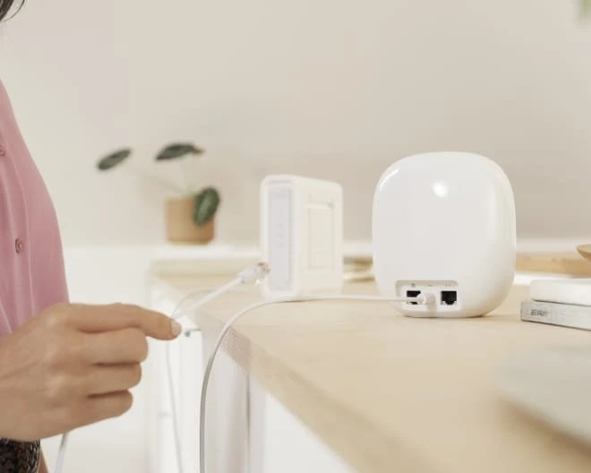 Google Nest WiFi Pro, AXE4200, Snow, 1er