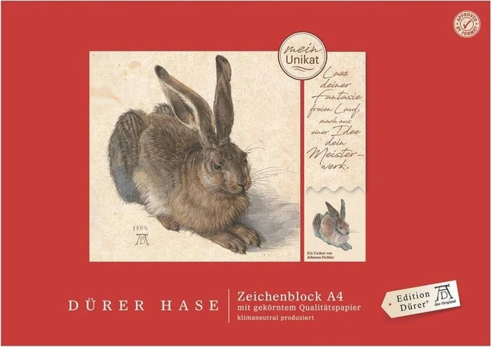 Edition Dürer Zeichenblock Dürer Hase DIN A4