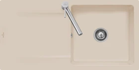 Villeroy & Boch Siluet 60 Einbau Becken reversibel almond