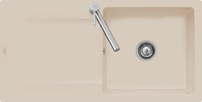 Villeroy & Boch Siluet 60 Einbau Becken reversibel almond