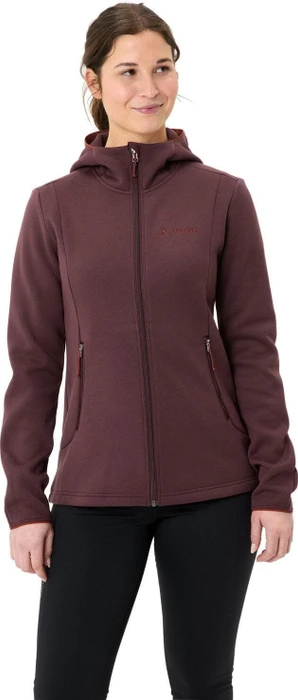 Vaude Idris Fleece Hoodie Funktionsjacke dark oak (Damen)