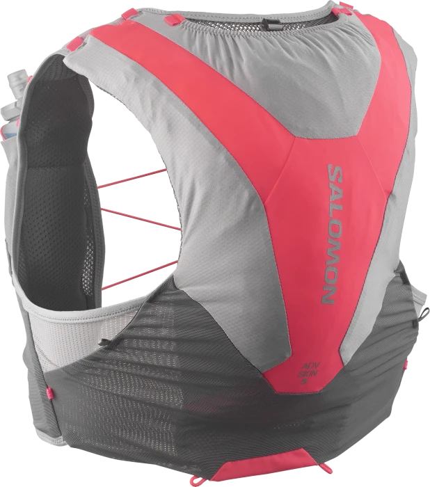 Salomon Advanced Skin 5 Set castelrock/alloy/neon flame