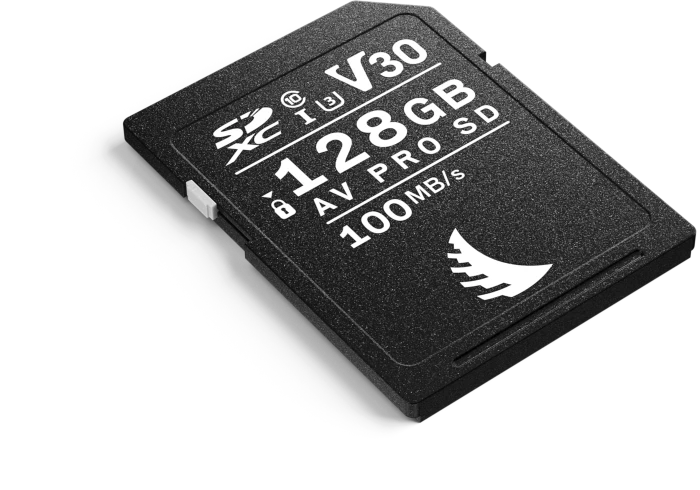 Angelbird AV PRO SD V30 R100/W52 128GB, UHS-I U3, Class 10