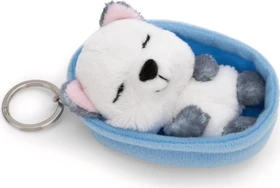 Nici Sleeping Pets Schneefuchs Schlüsselanhänger 8cm