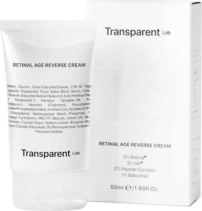 Transparent Lab Retinal Age Reverse Cream, 50ml