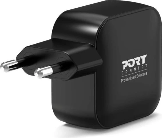 Port Designs GaN Pro USB-C Wall Charger 65W schwarz