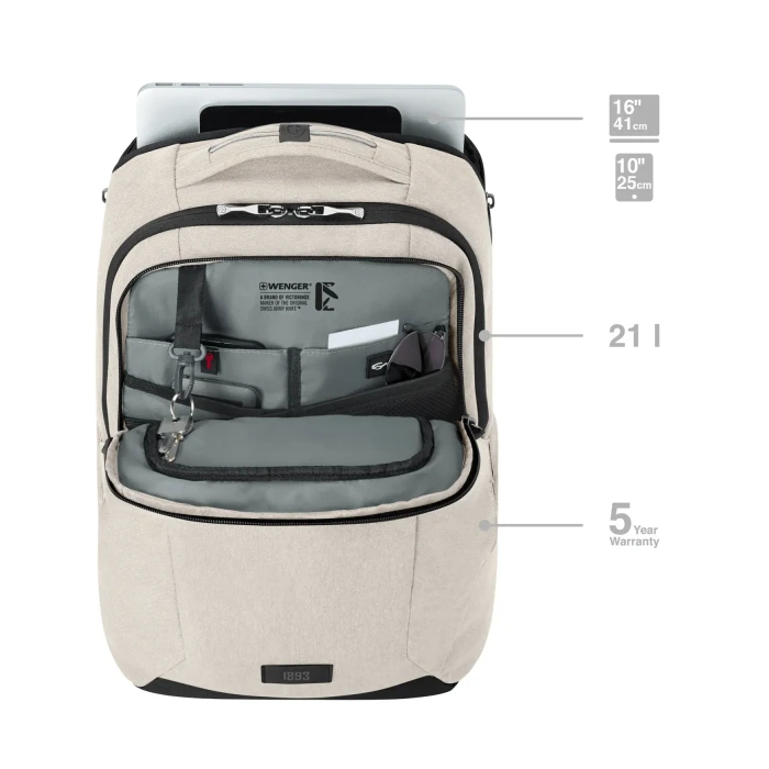 Wenger MX Professional Rucksack 16", sand