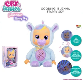 IMC Toys Cry Babies Goodnight Starry Sky Jenna