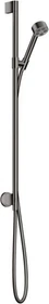 Hansgrohe Axor One Handbrause-Set 75 1jet EcoSmart polished black chrome