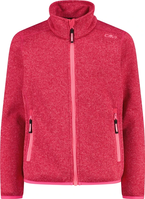 CMP Fleece Knit-Tech Meliert Jacke magenta/lighter (Junior)