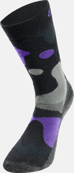 Odlo Adventurer Merino Warm Skisocken black/afterparty (Junior)