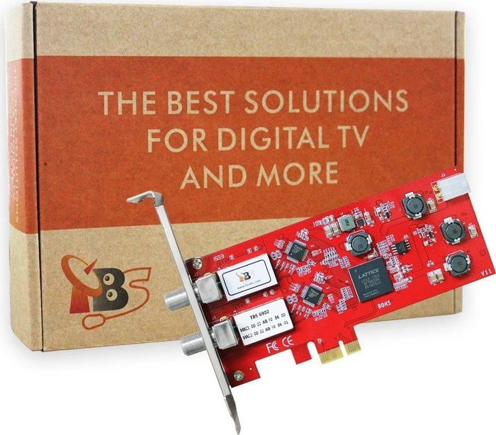 TBS DVB-S2/-S Doppel-Tuner, PCIe x1