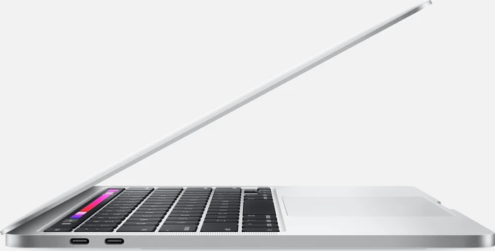 Apple MacBook Pro 13.3", silber, M1 - 8 Core CPU / 8 Core GPU, 8GB RAM, 512GB SSD, US [2020]