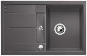 Blanco Metra 45 S Becken reversibel mit Ablauffernbedienung felsgrau