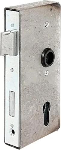 Alberts Schlosskasten mit verzinktem Schloss, silber