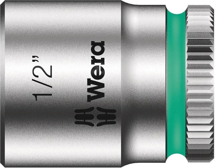 Wera Kraftform Kompakt 400 RA Imperial 2 Steckschlüsselsatz zöllig inkl. Tasche, 9-tlg.