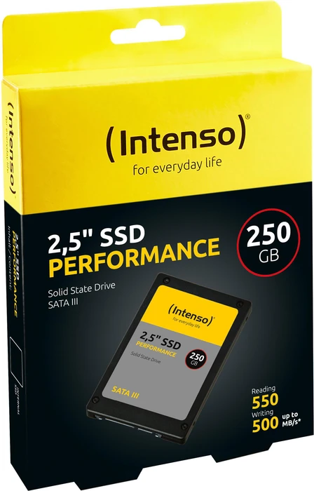 Intenso Performance SSD 250GB, 2.5" / SATA 6Gb/s
