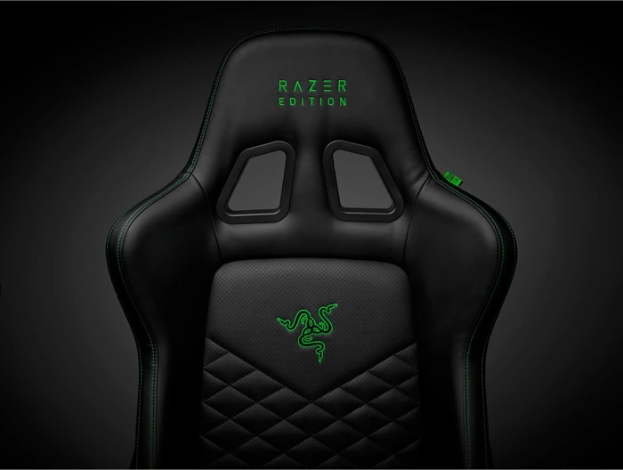 Razer Tarok Natrix Gamingstuhl, schwarz/grün