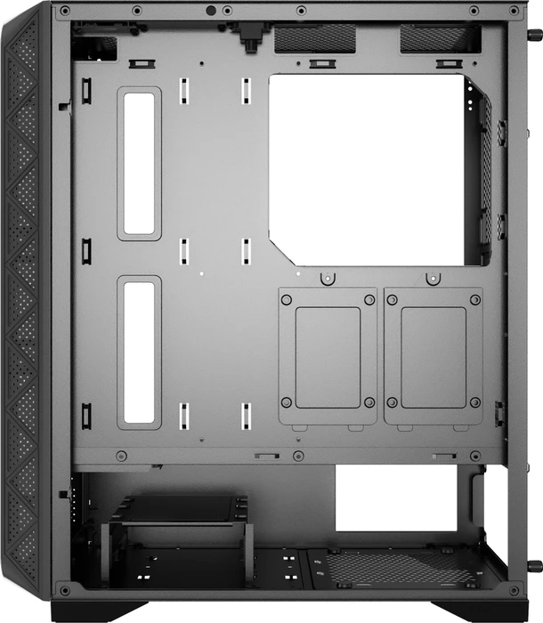 Gembird Fornax M200 Black, Glasfenster