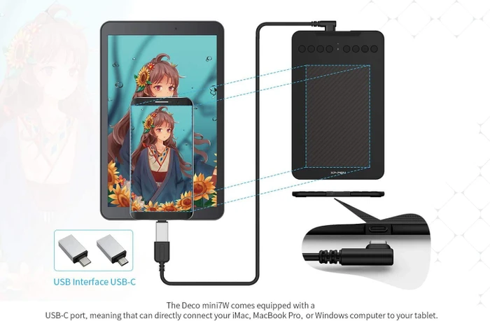 XP-Pen Deco mini7W
