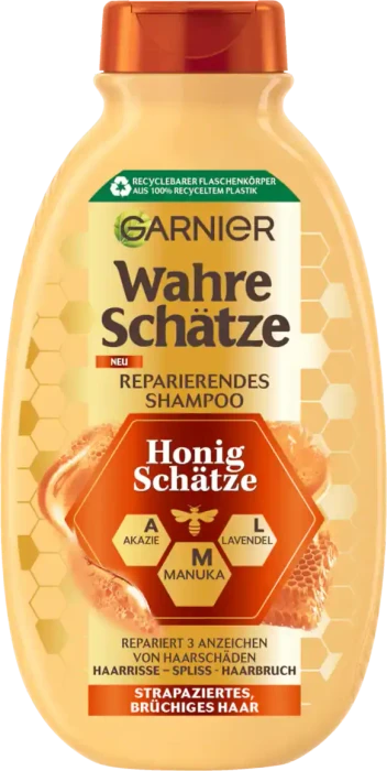 Garnier Wahre Schätze Honig Schätze Shampoo, 250ml