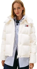 Tommy Hilfiger Alaska Puffer Down Hood Jacke ancient white (Damen)