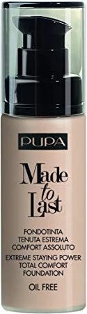 Pupa Milano Made To Last Foundation 010 porcelain, 30ml