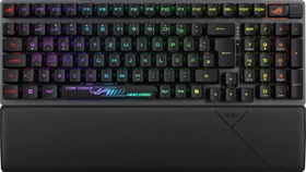 ASUS ROG Strix Scope II 96 RX Wireless, PBT, schwarz, ROG RX RED, USB/Bluetooth, DE (90MP03S0-BKDA20)