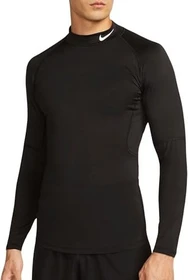 Nike Pro Funktionsshirt langarm schwarz (Herren)