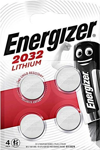 Energizer Lithium CR2032, 4er-Pack