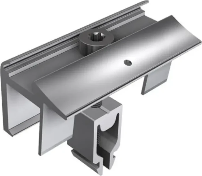 SL Rack Endklemme mit Erdung