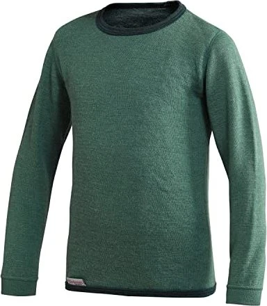 Woolpower Kids Crewneck 200 Funktionsshirt langarm lake green (Junior)