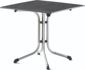 Sieger Boulevard vivodur Klapptisch 80x80cm graphit/schieferdekor anthrazit