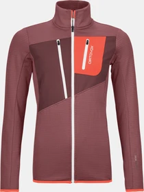 Ortovox Fleece Grid Funktionsjacke mountain rose (Damen)