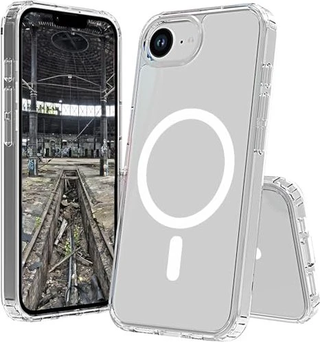 JT Berlin Pankow Clear Case MagSafe für Apple iPhone 16e transparent