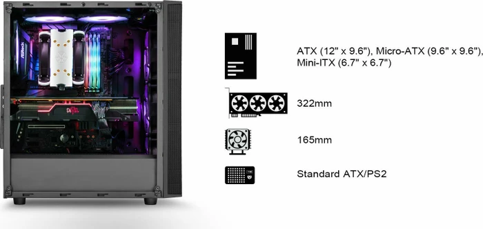 SilverStone Fara R1, schwarz