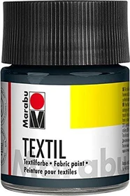 Marabu Textilfarbe, grau, 50ml