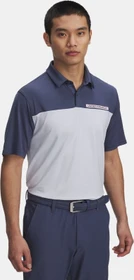 Under Armour Tee To Green Color Block Poloshirt kurzarm downpour gray/halo gray/prime pink (Herren)