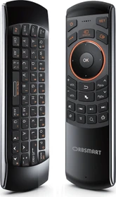 Orbsmart AM-1 Airmouse Fernbedienung mit Mini-Tastatur, DE, USB-A