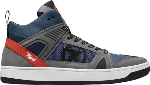 XPD Boots Moto-1 Sneakers grau/blau/rot