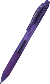 Pentel EnerGel X BL107 0.7mm/0.35mm Gelroller violett/transparent