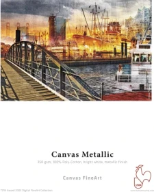 Hahnemühle Digital FineArt Metallic Fotopapier glänzend, 24", 350g/m², 12m