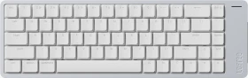 Lofree Flow 2 68, Silver, LEDs weiß, Kailh LOW PROFILE Surfer, USB/Bluetooth, US