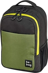 Herlitz be.bag be.clever schwarz/grün Schulrucksack