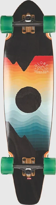 Globe Arcadia 35.875" Komplett-Longboard black maple/chromeset